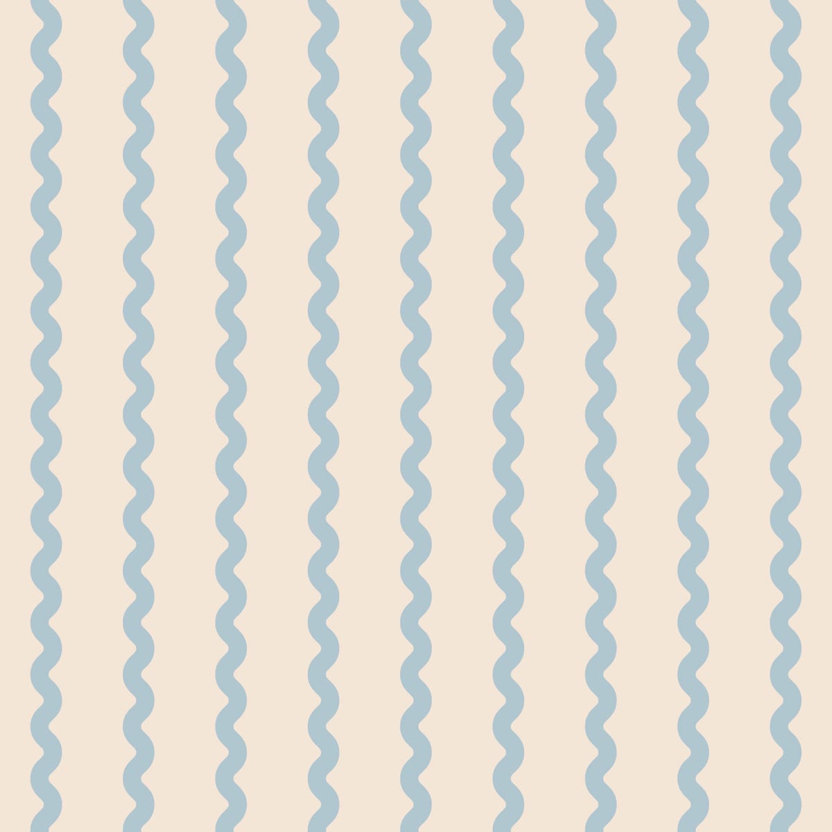Wobbly Stripe, Light Blue, Rebel Walls