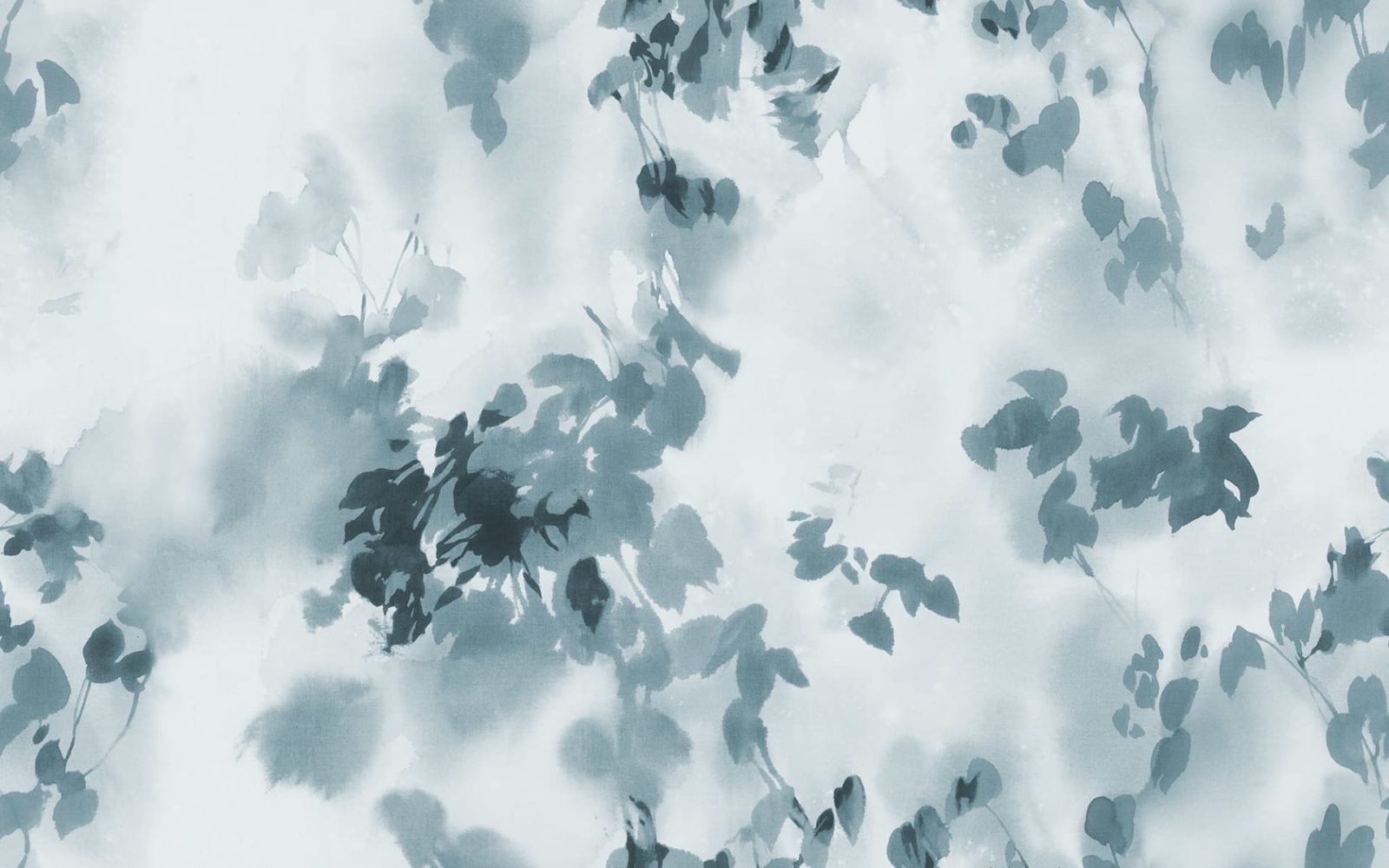 Hazy Leaves, Blue, Rebel Walls