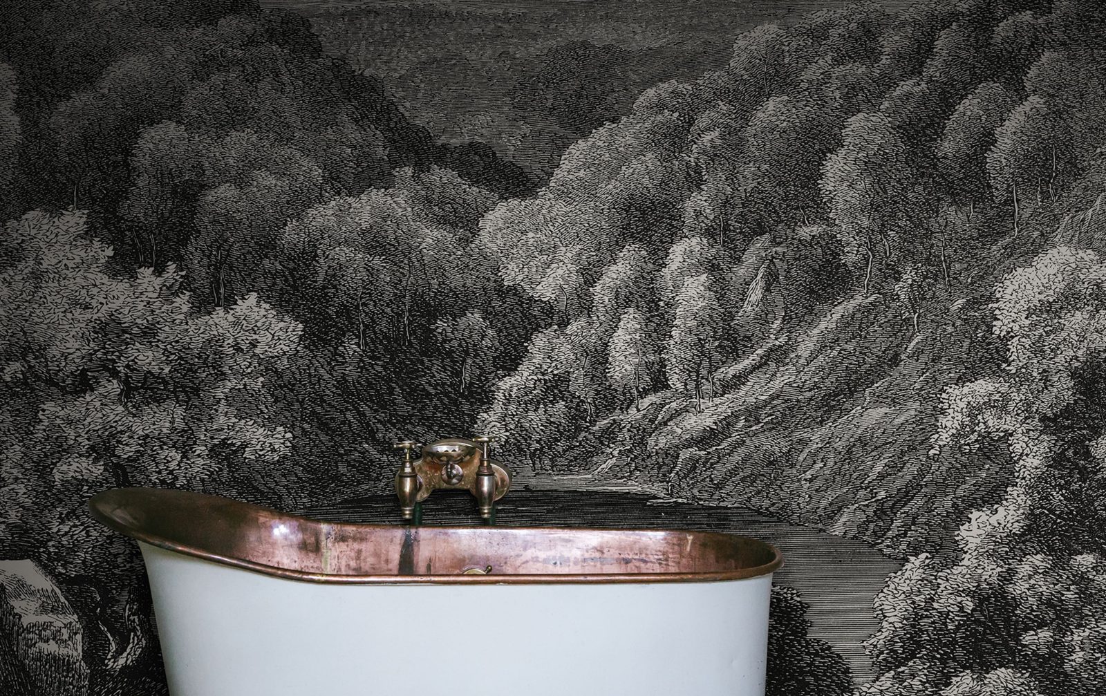 Mystery Lake, Vintage, Rebel Walls 2
