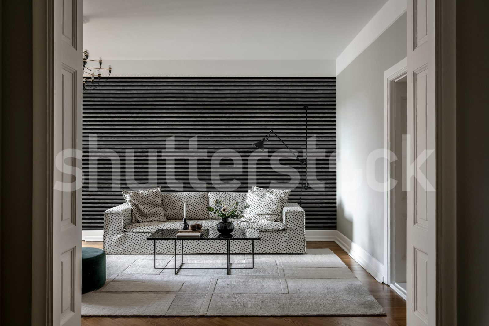 Rib Wood, Horizontal Gray, Rebel Walls 2