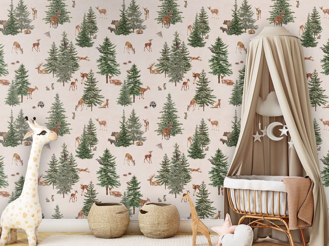 Pine Forest - White, Kikki Belle 4