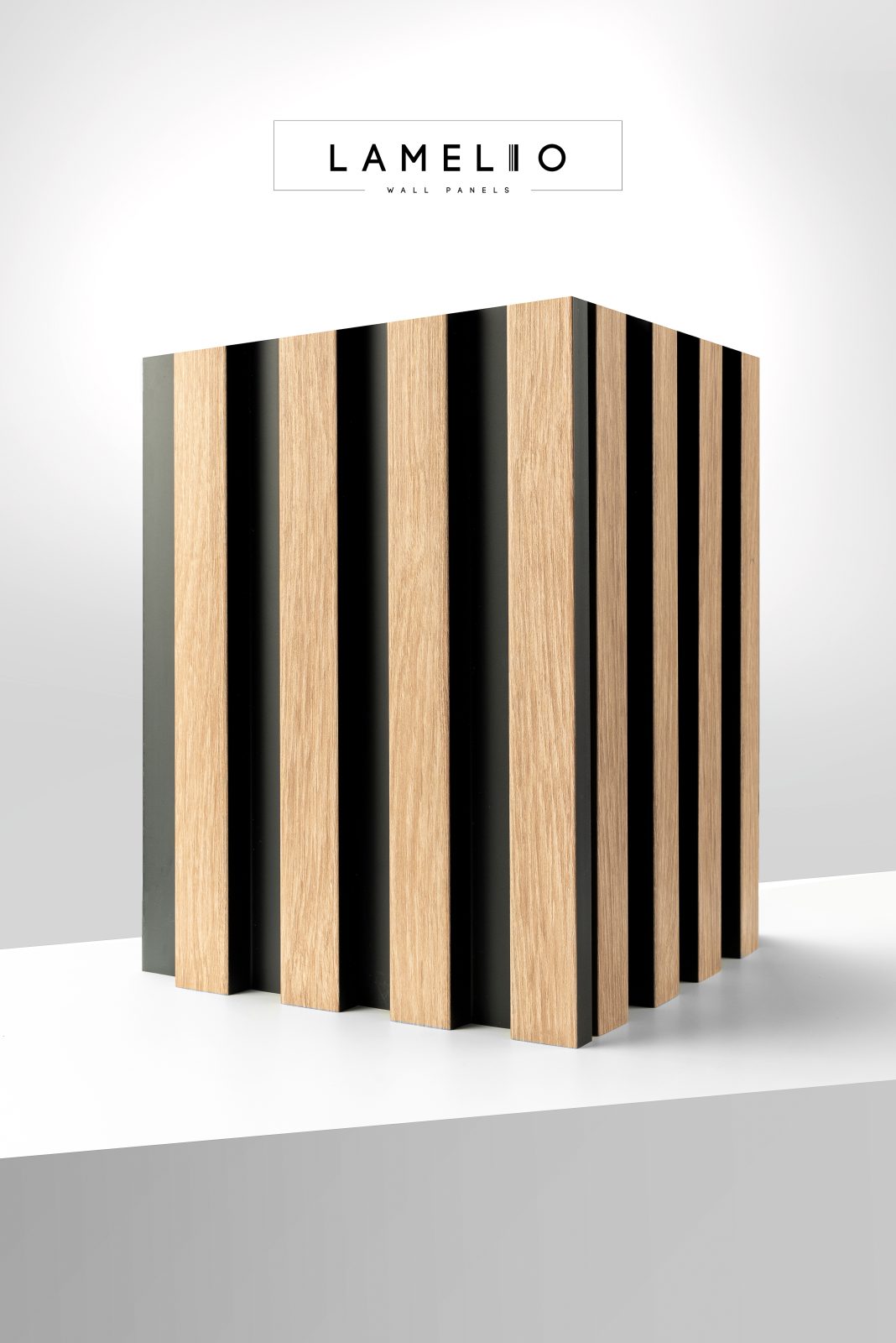 Riflaj decorativ 3D Vasco, Oak Gold, 270x11.7cm, Lamelio 4