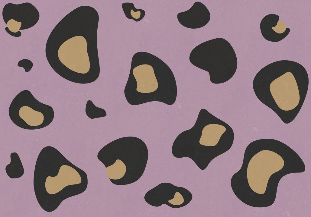 Giant Leopard, Lilac, Rebel Walls