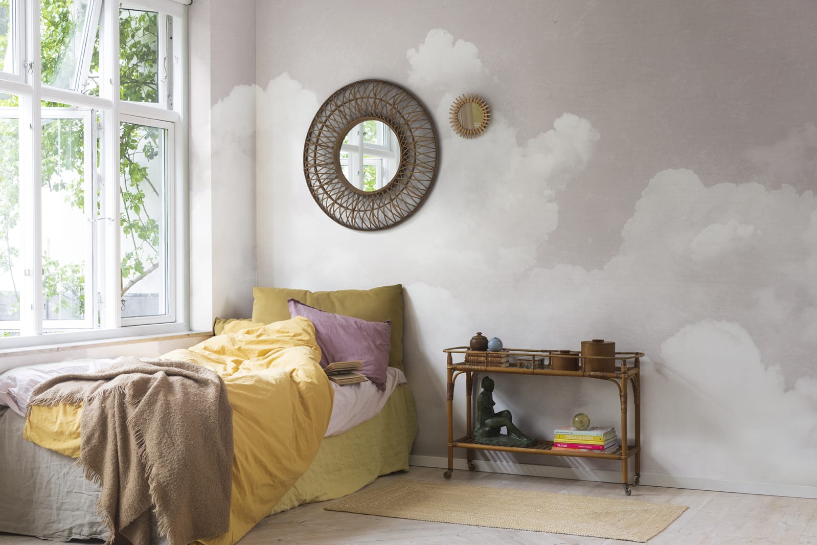 Cuddle Clouds, Pink, Rebel Walls 2