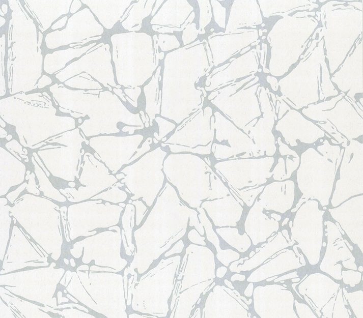Glaze, Silver Luxury Geometric, 1838 Wallcoverings, 5.3mp / rola