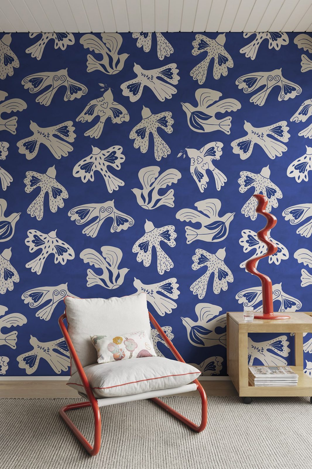 Dancing Wings, Blue, Rebel Walls 3
