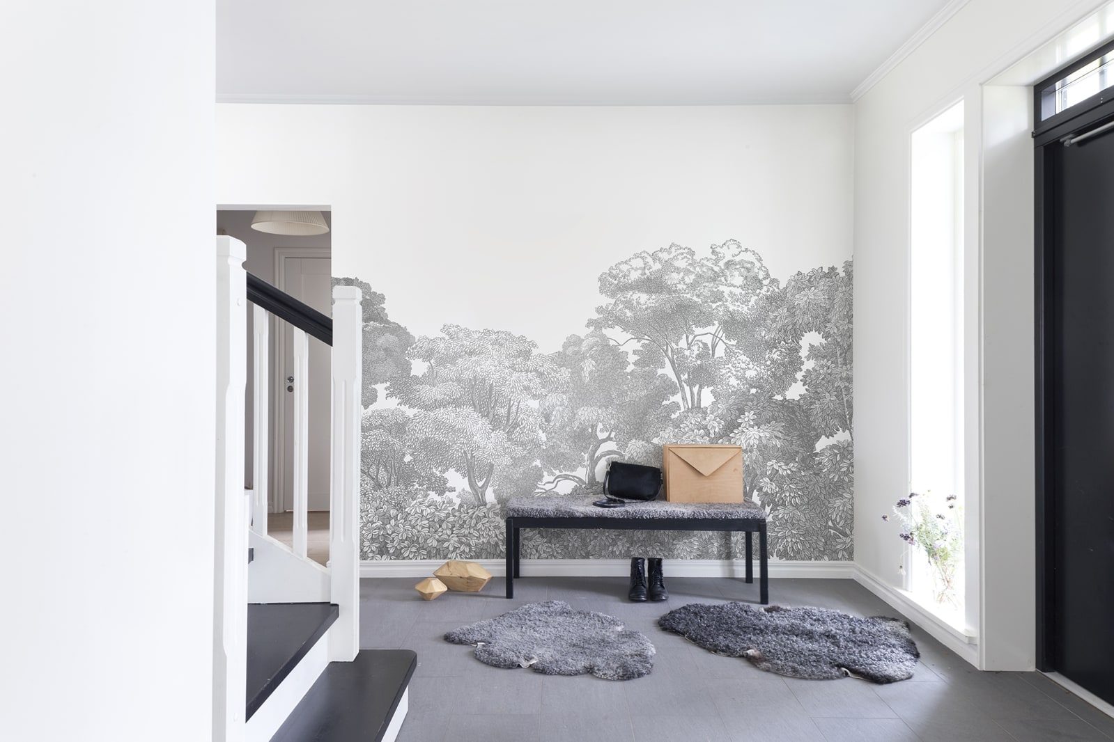 Bellewood, Grey Toile, Rebel Walls 3