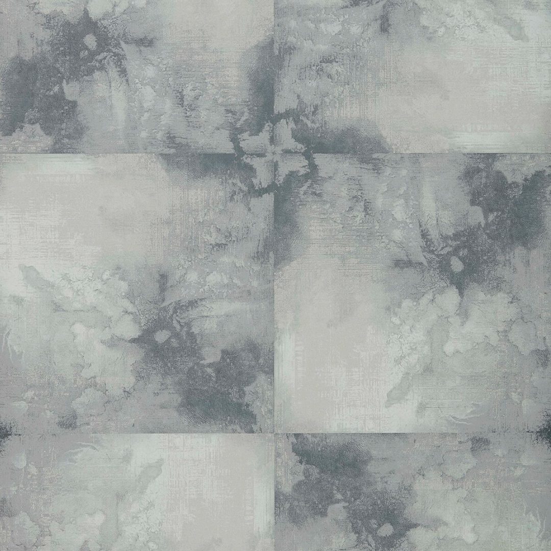 Crystalline, Quartz Grey Luxury Tile, 1838 Wallcoverings, 5.3mp / rola