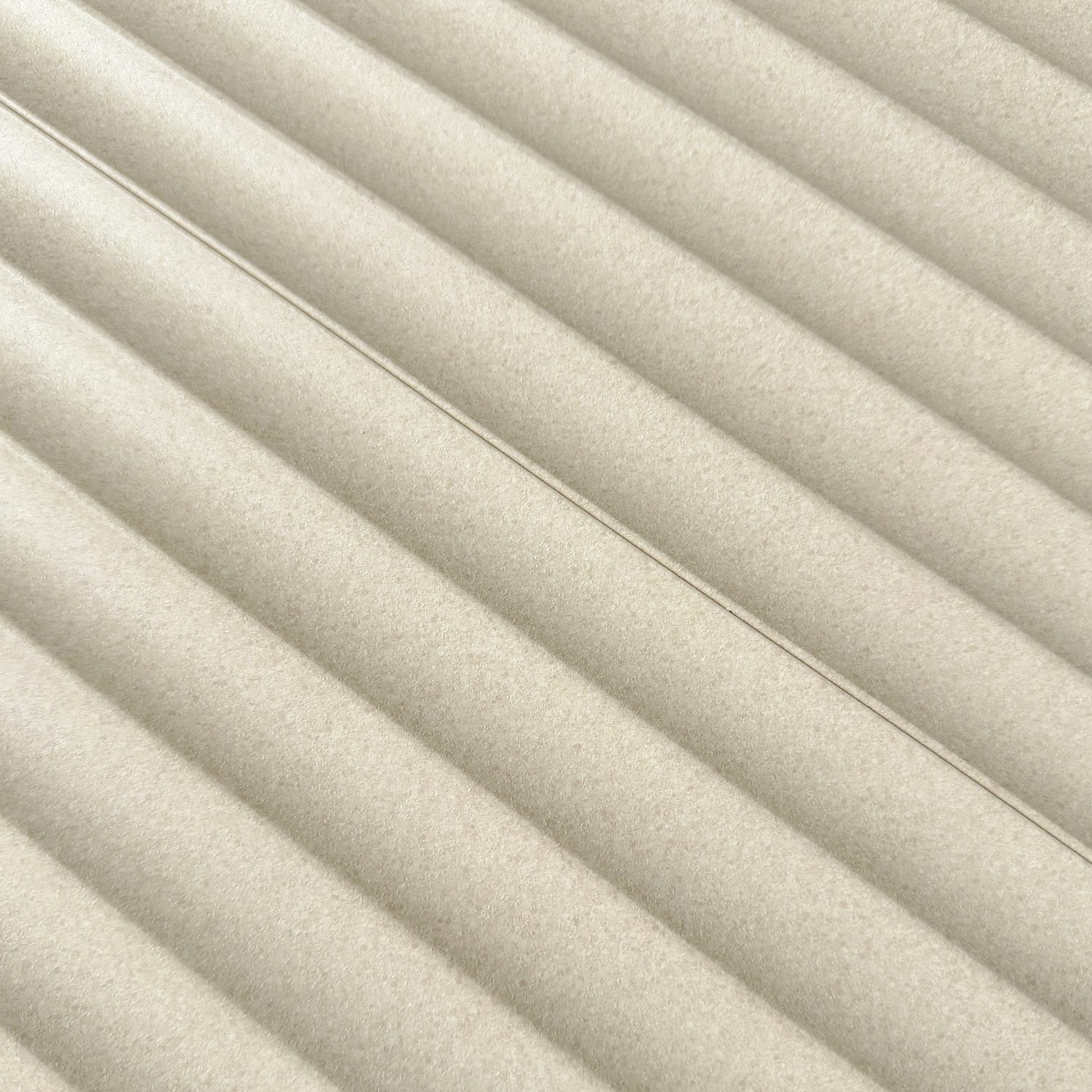 Profil dreapta pentru riflaj decorativ Gresso, Ivory Cream, 270x3.2cm, Lamelio