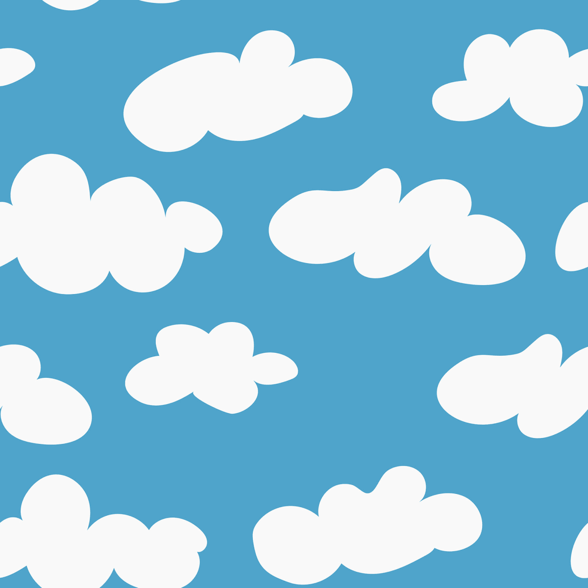 Cloudy, Blue, Rebel Walls