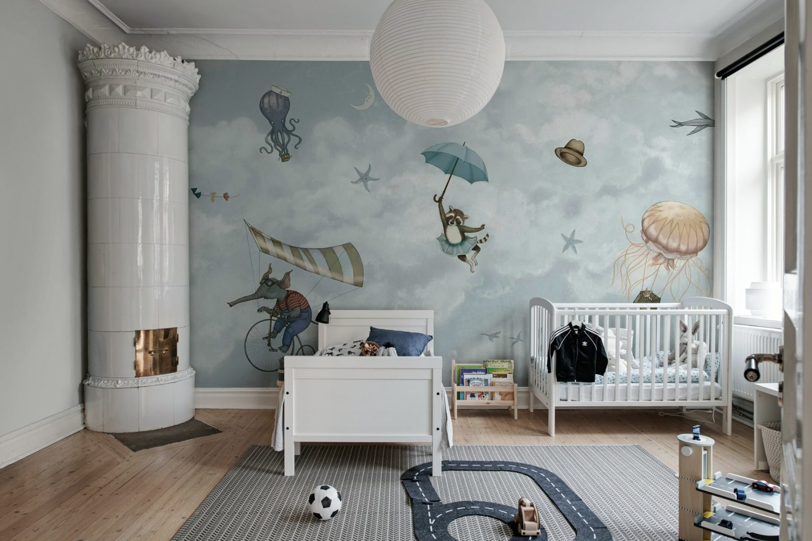 In the Clouds, Light Blue, Rebel Walls 2