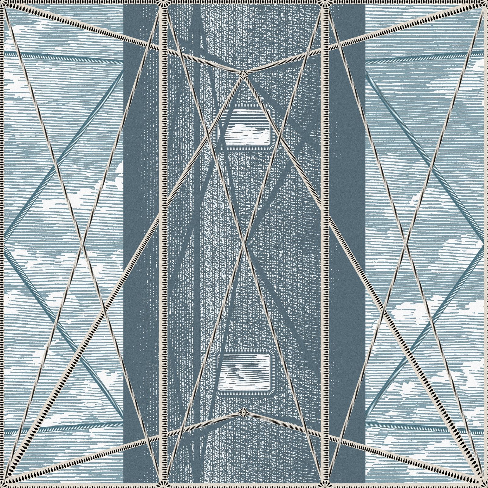 Skyrise, Lightblue, Rebel Walls