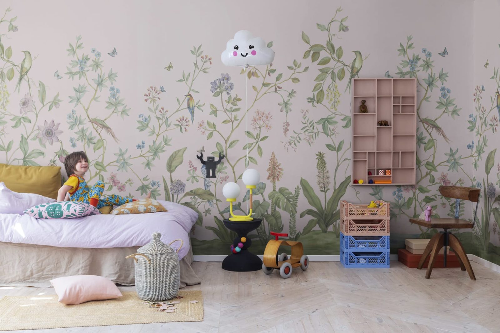 Chinoiserie, Pink, Rebel Walls 2