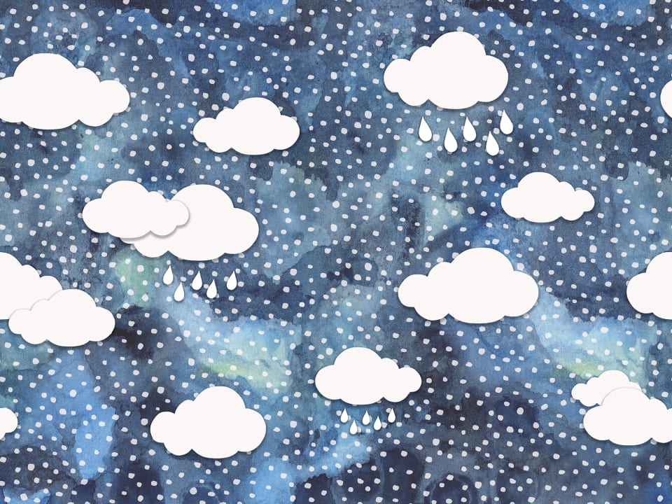 Rainy Clouds Sky, Rebel Walls