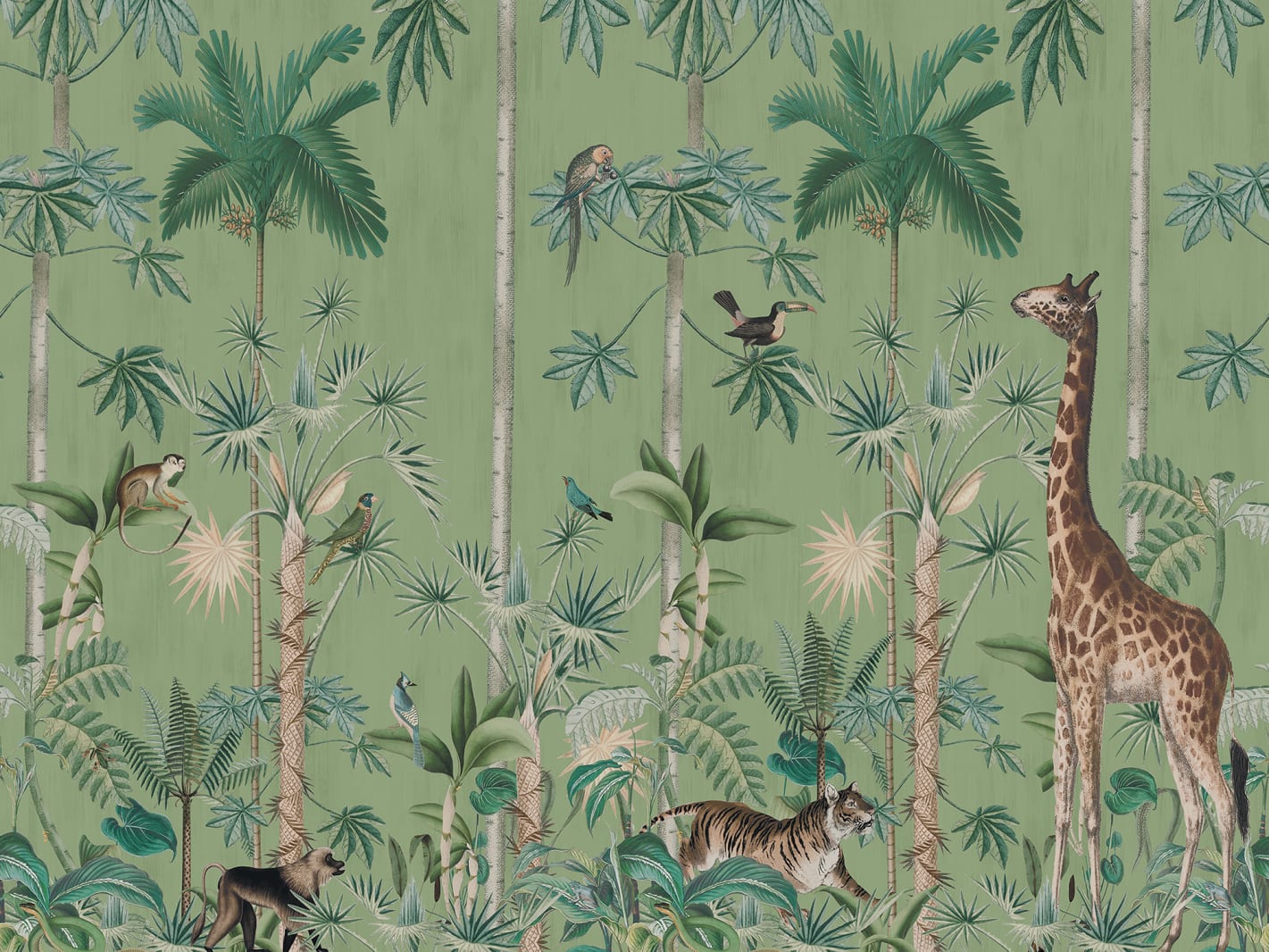 Giraffe's Stroll, Emerald, Rebel Walls