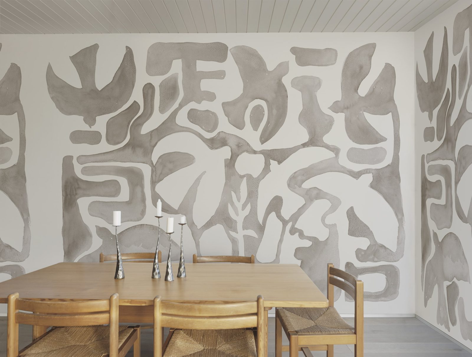 Harmony Forms, Beige, Rebel Walls 3