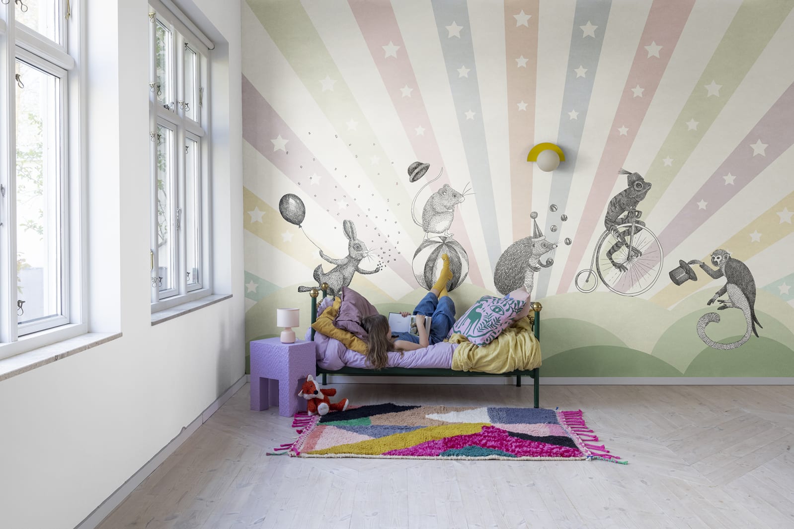 Circus, Pastel, Rebel Walls 2