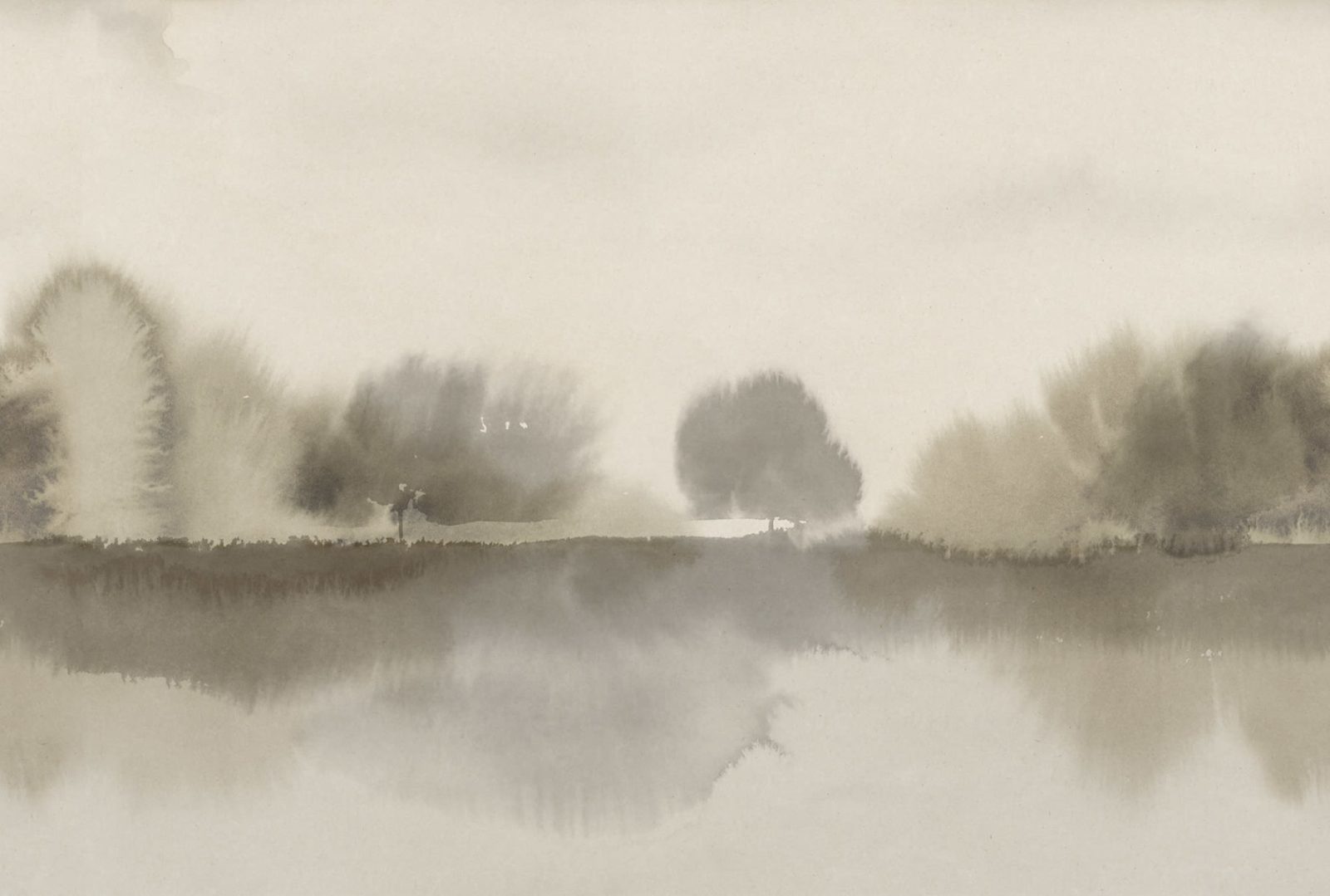 Stormy Forest, Beige, Rebel Walls
