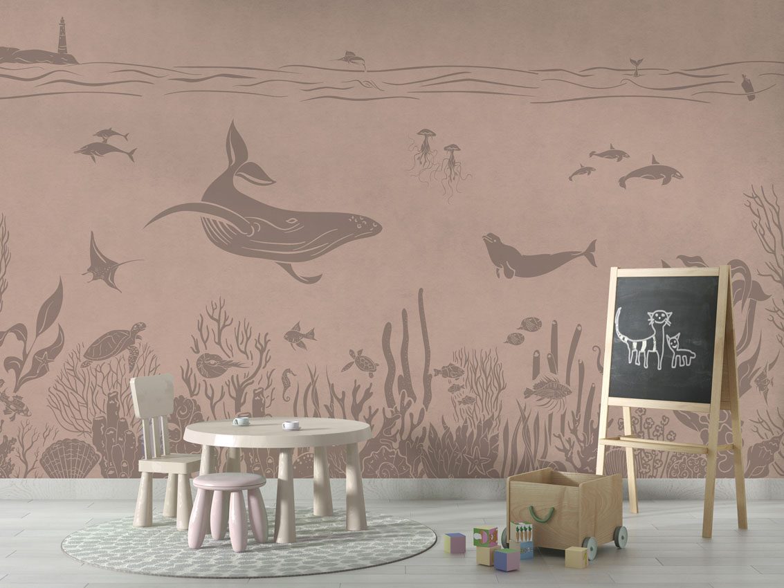 Monochrome Sea - Pink Vintage, Kikki Belle 4