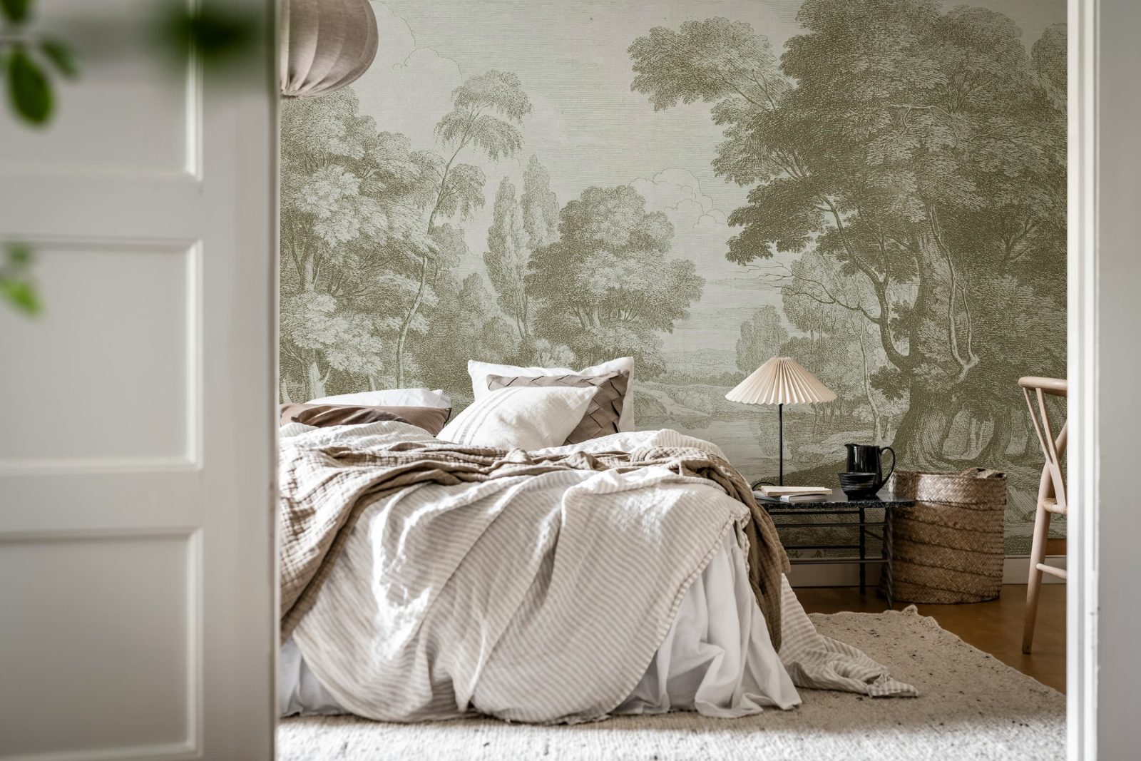 Etching Park, Beige, Rebel Walls 3