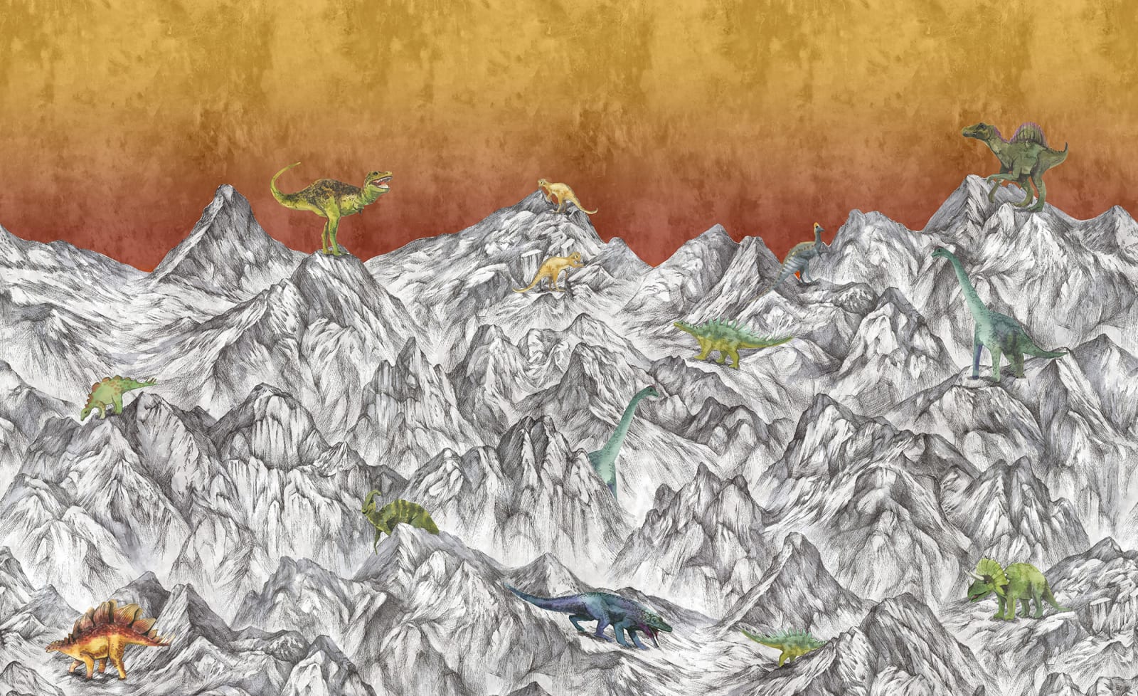 Dinosaur Mountain, Volcano, Rebel Walls