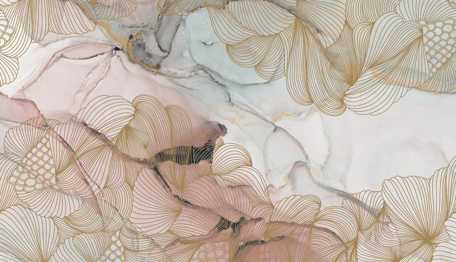 Opulence, Pink Marble, Rebel Walls