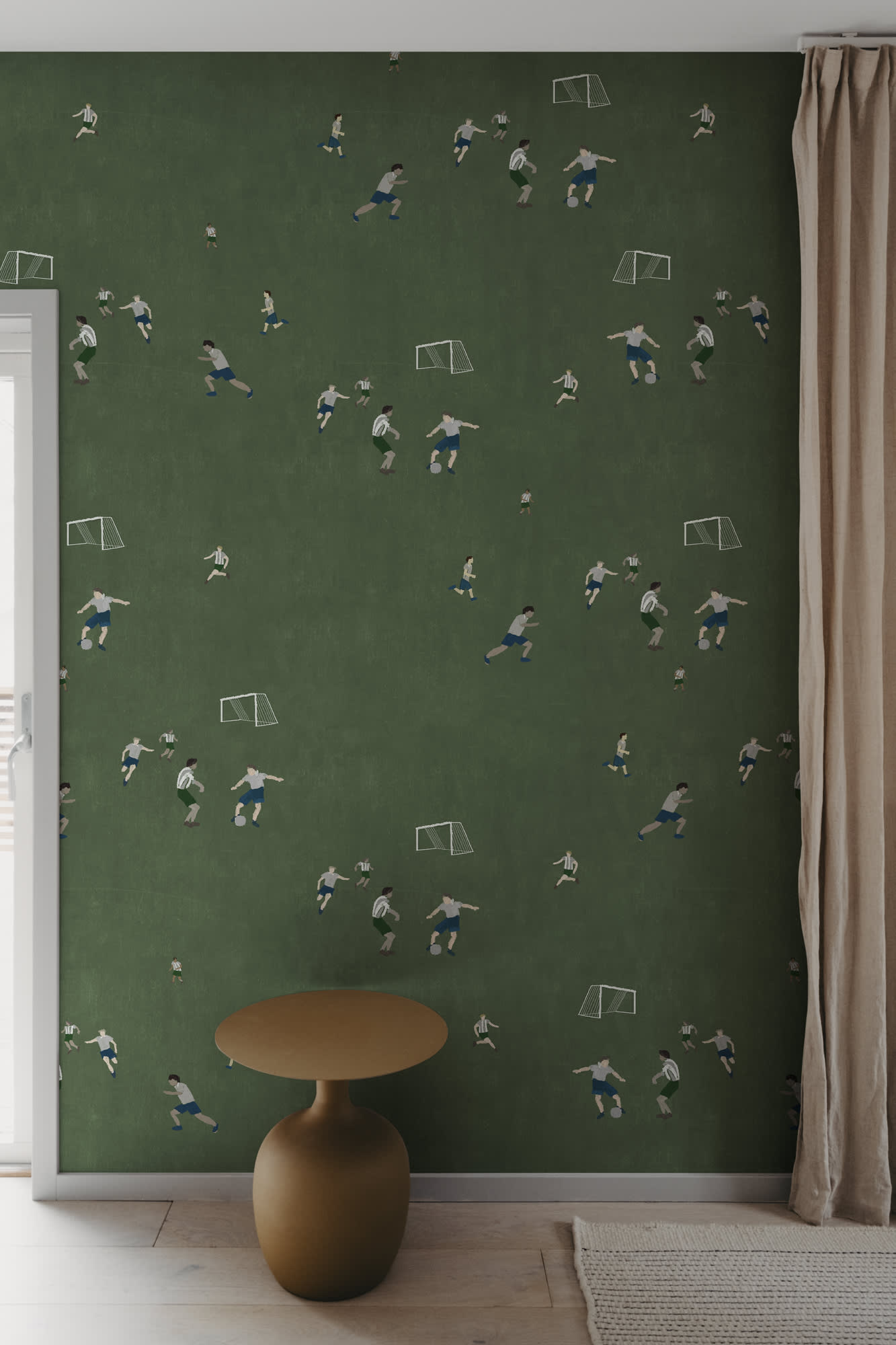 Soccer, Green, Rebel Walls 3