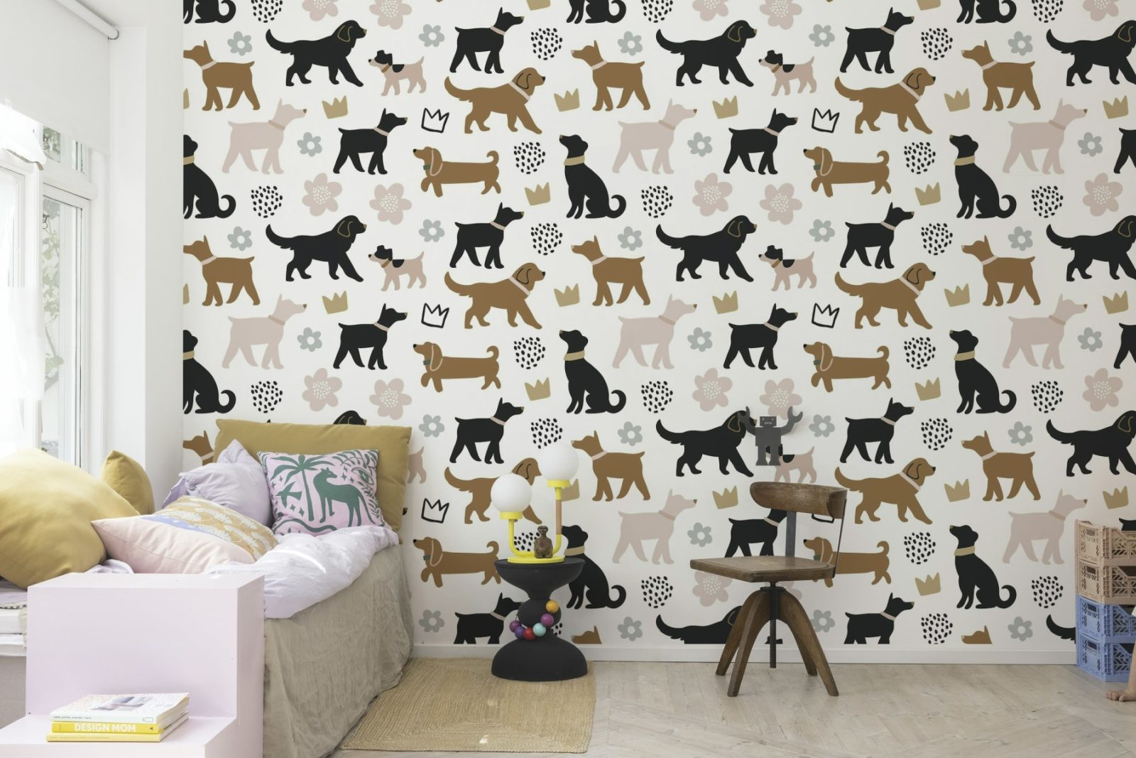 Dog Walk, Brown, Rebel Walls 2