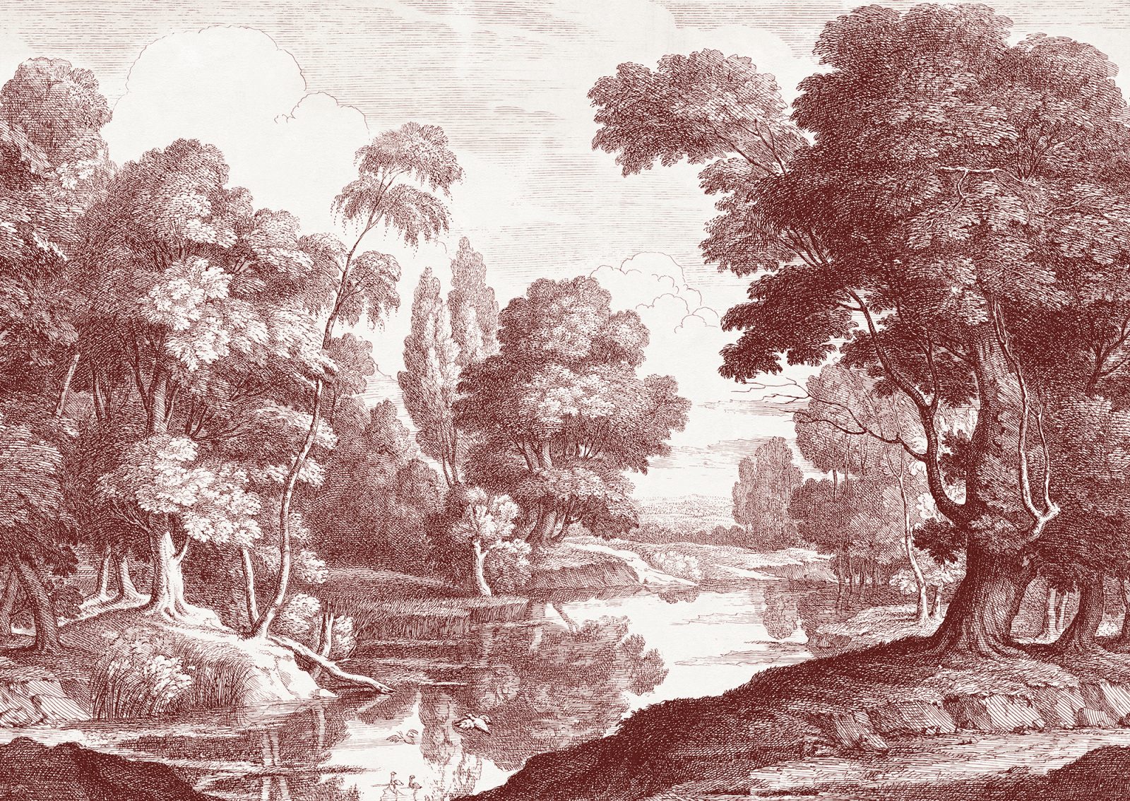 Etching Park, Burgundy, Rebel Walls