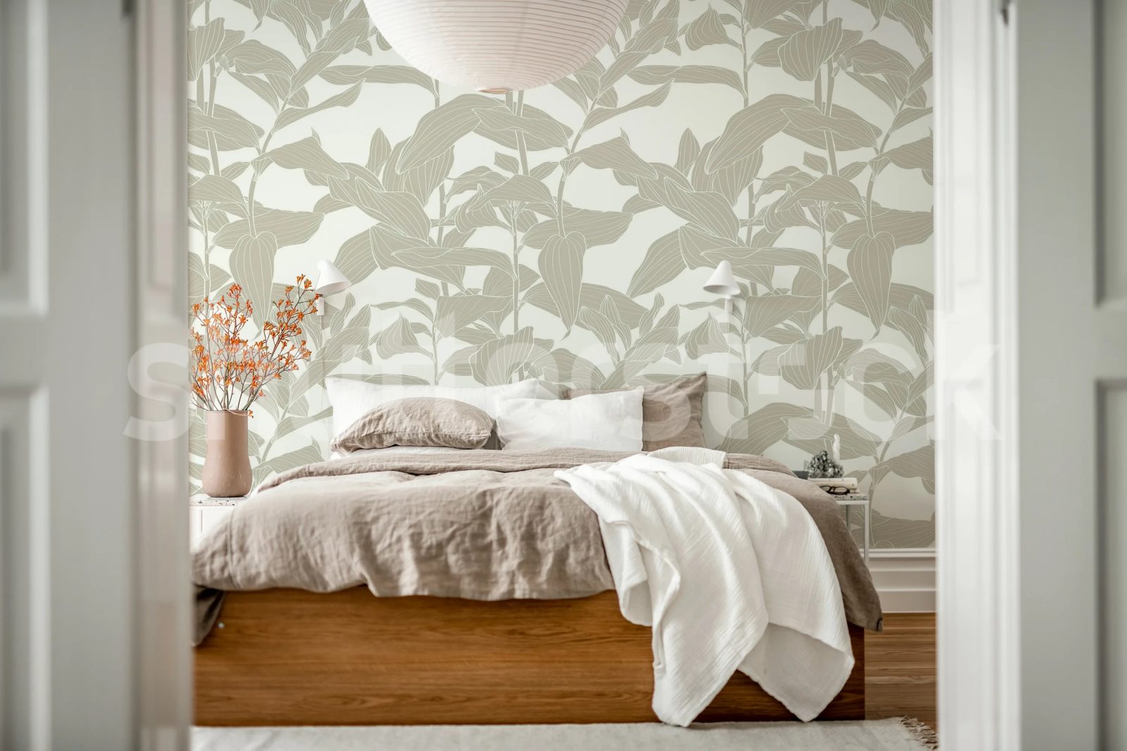 Rose Grape, Beige, Rebel Walls 2