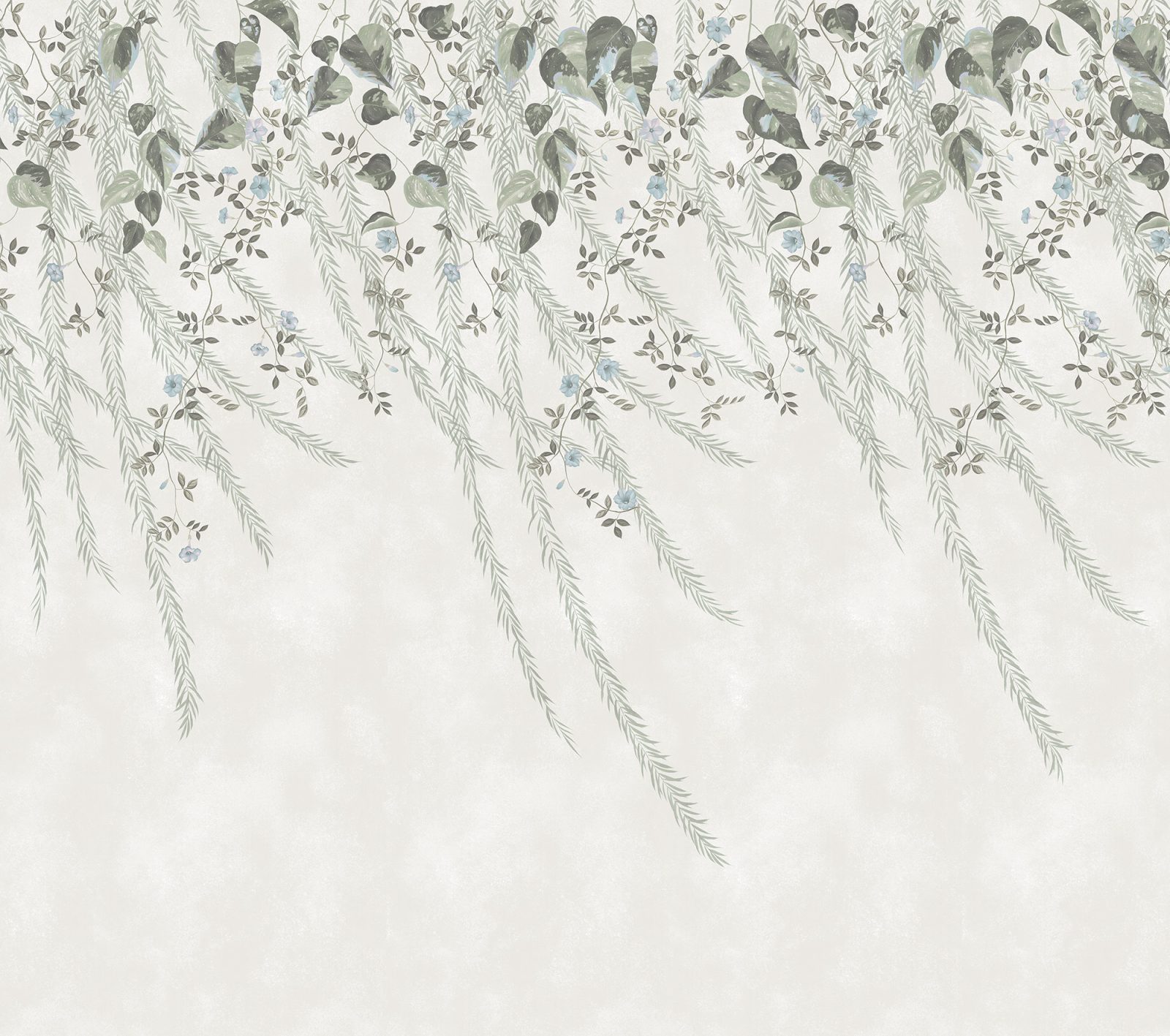 Lush Foliage, Sage Tint, Rebel Walls