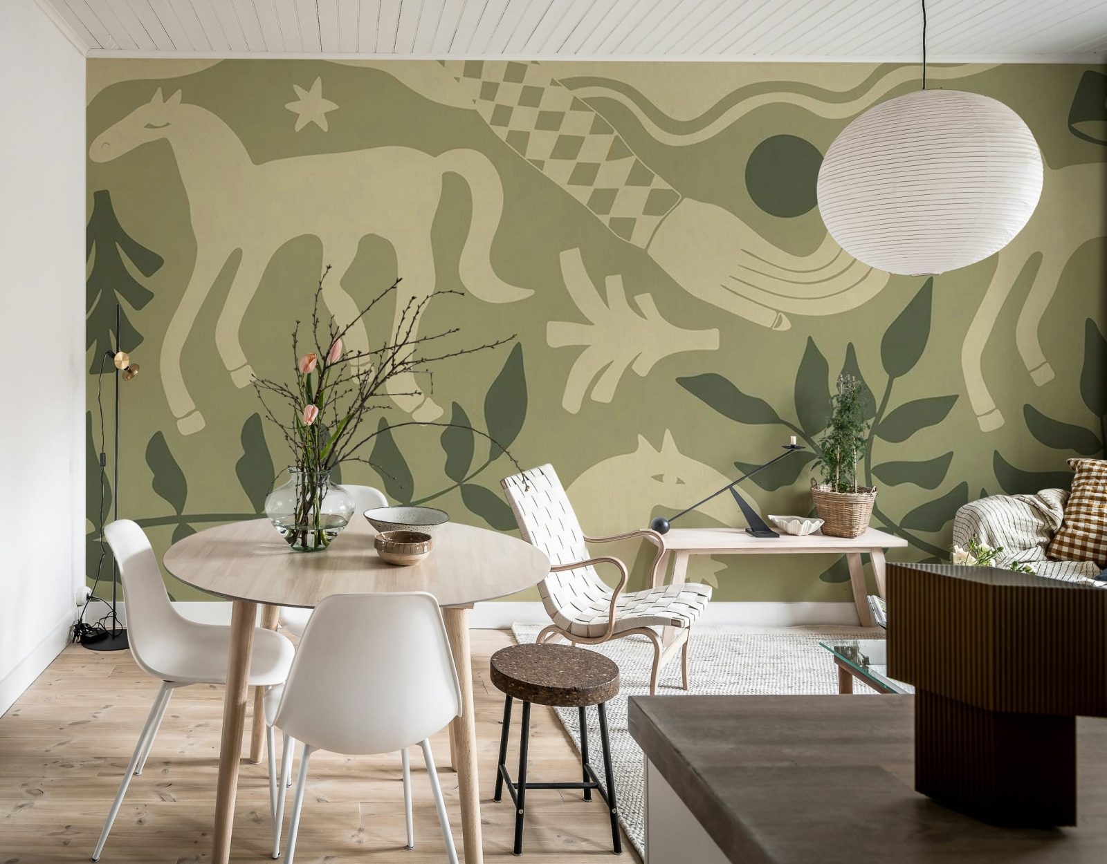 Emmas Horses, Green, Rebel Walls 2
