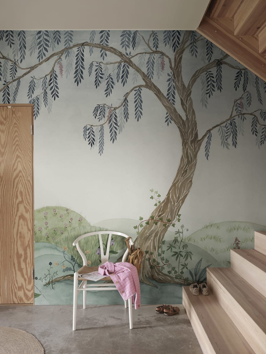 Dreamy Tree, Soft Green, Rebel Walls 3