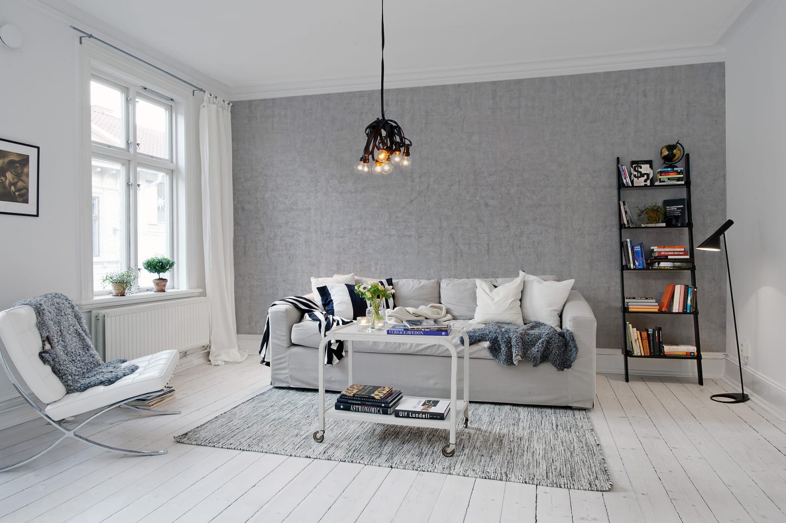 Plain Concrete, Light Grey, Rebel Walls 2