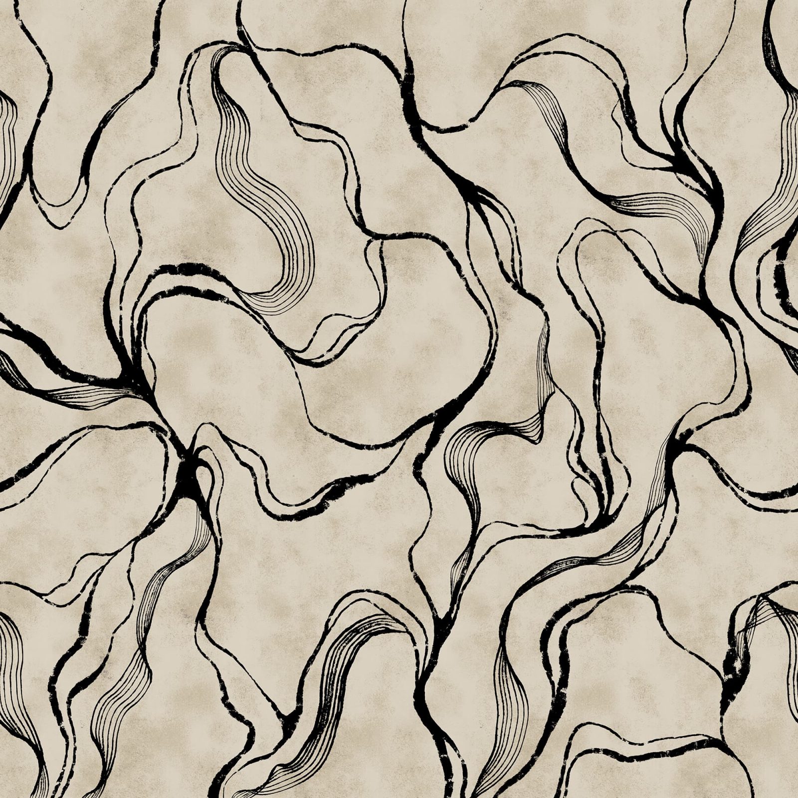 Soft Curve, Black, Rebel Walls