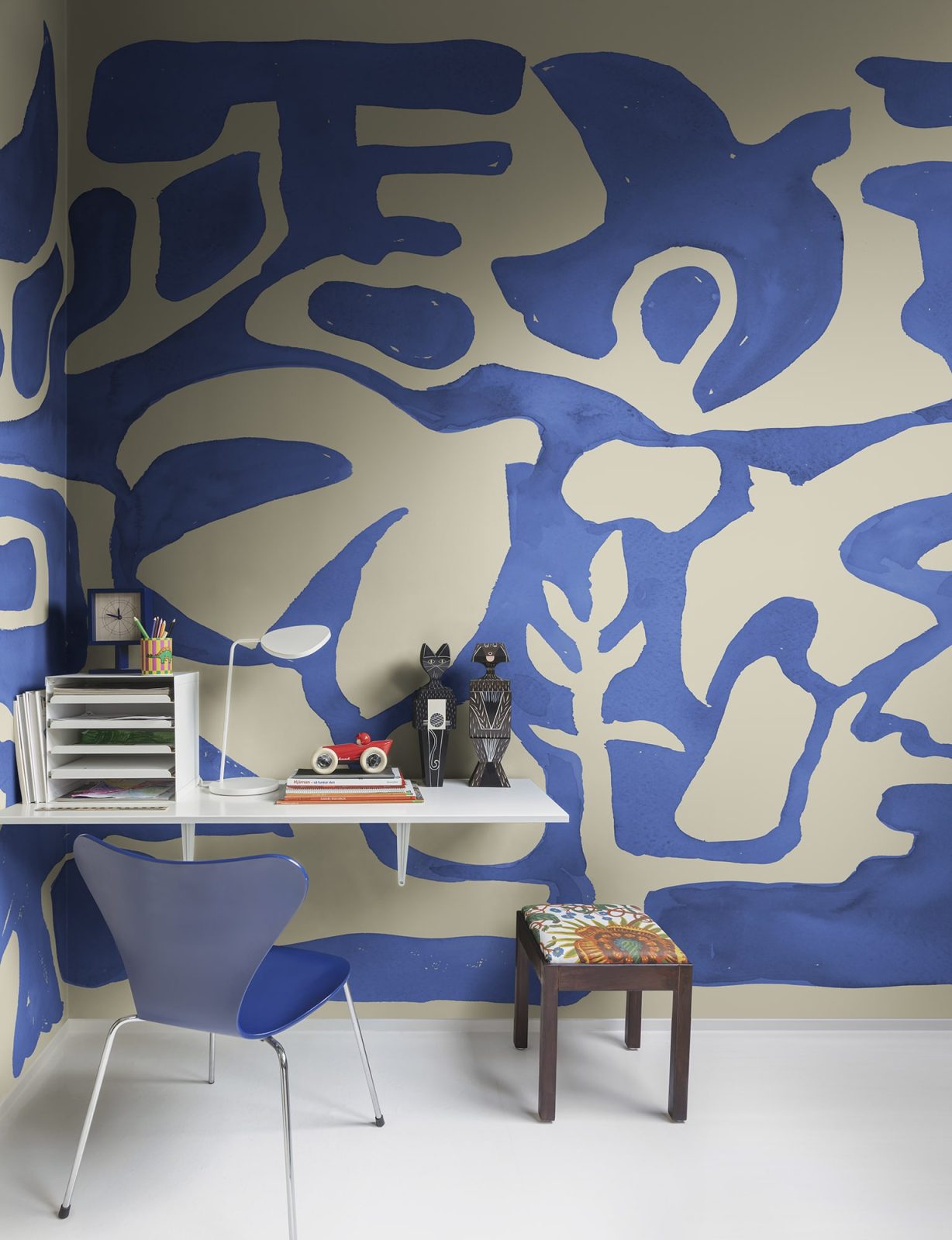 Harmony Forms, Blue, Rebel Walls 3