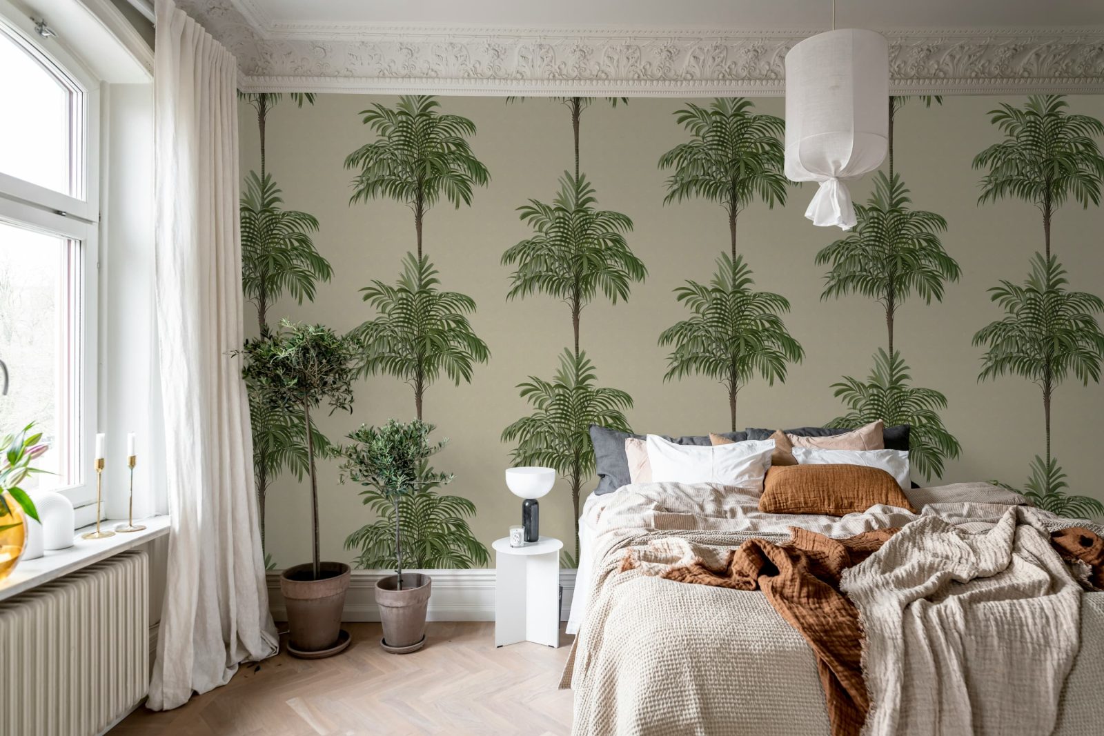 Palm Stripes, Vintage, Rebel Walls 3