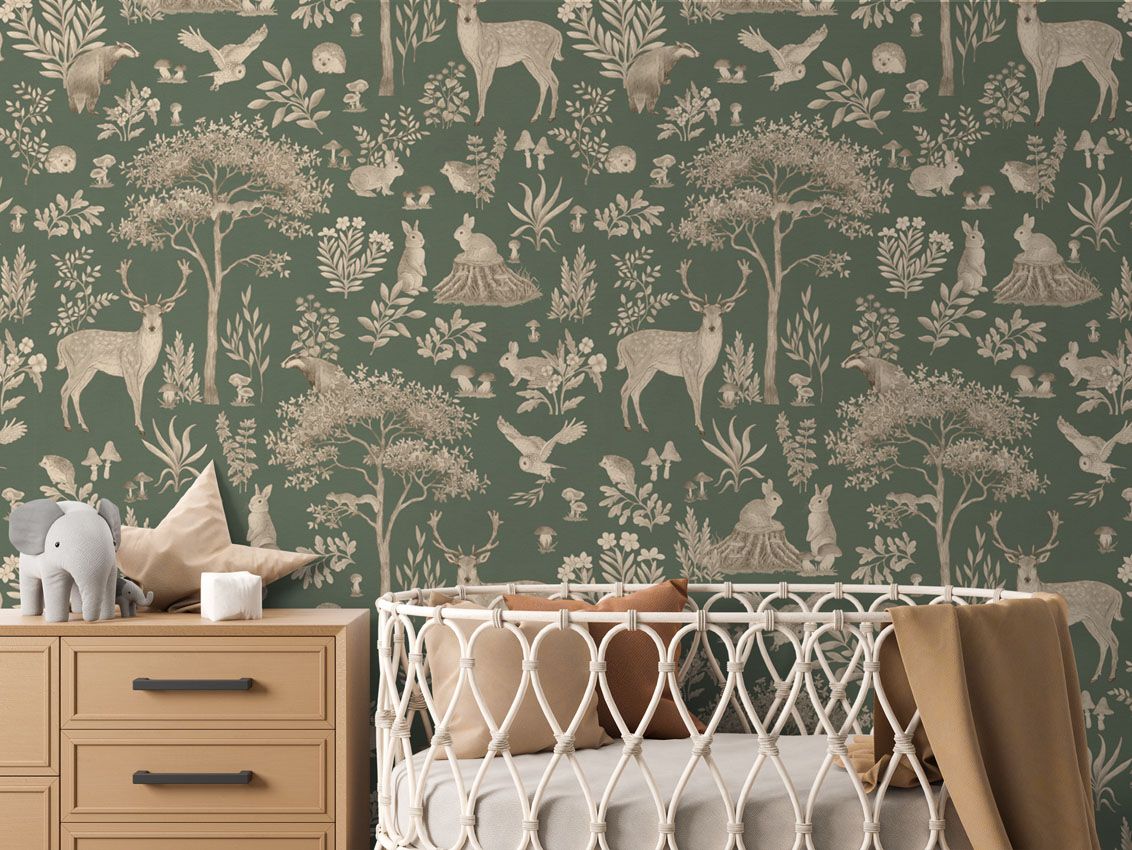 Fantastic Forest - Vintage Green, Kikki Belle 5