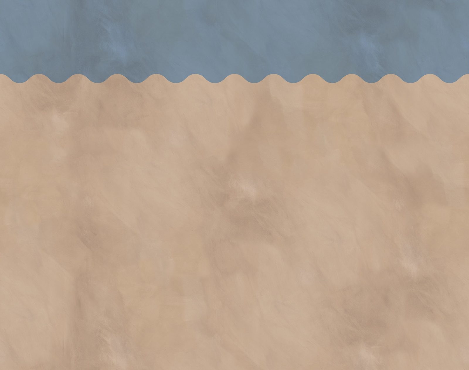 Wave Border, Blue, Rebel Walls