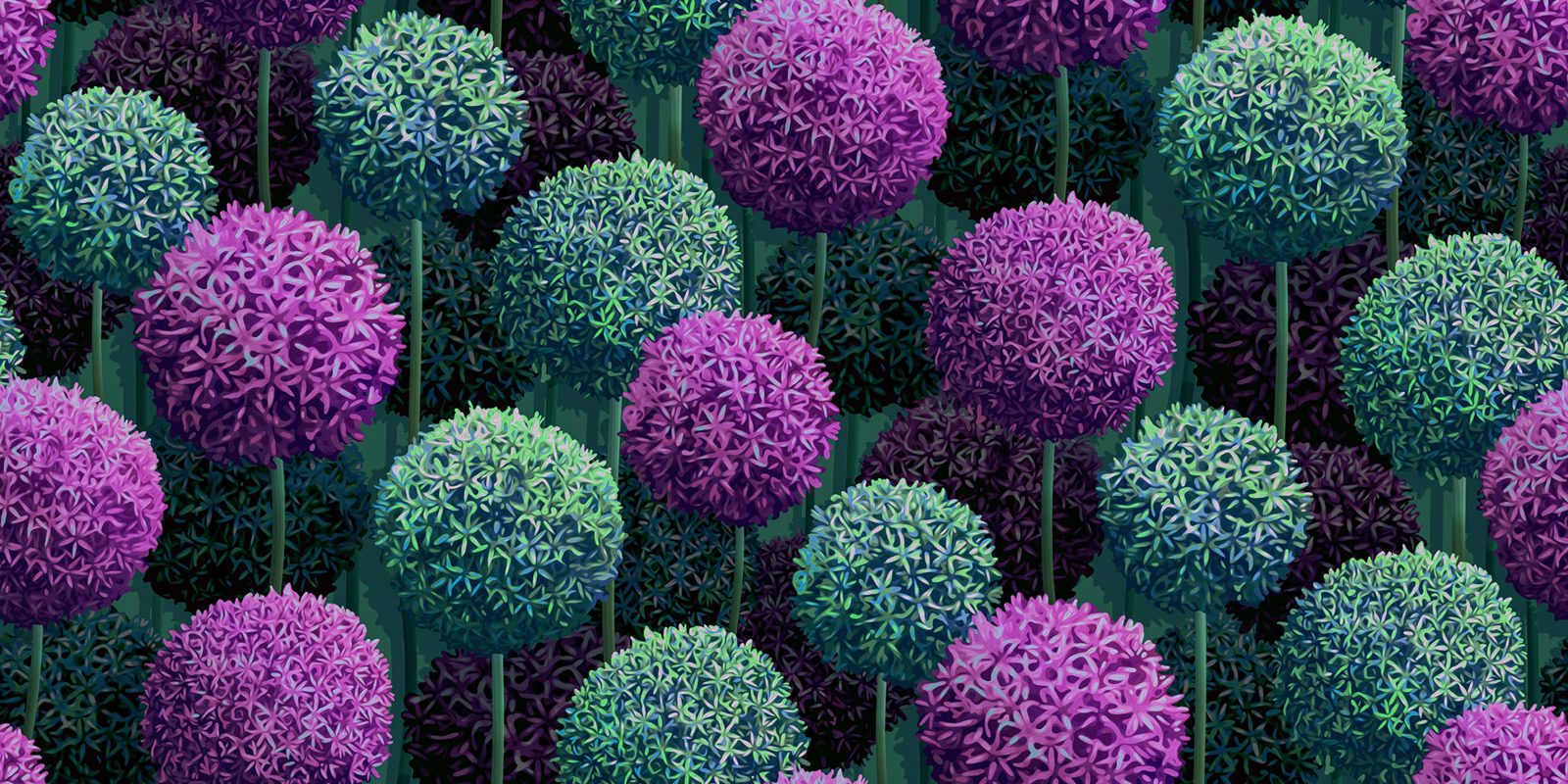 Elysian Flowers, Lilac, Rebel Walls