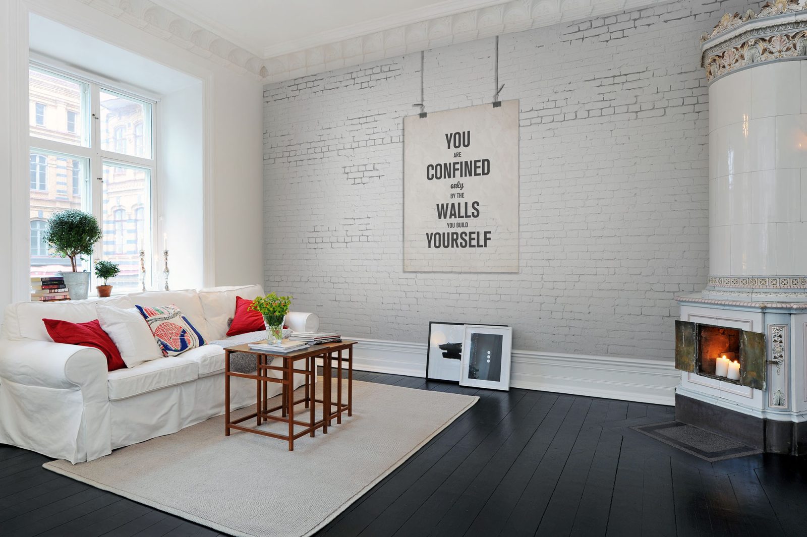 Poster, Brick Wall, Rebel Walls 2