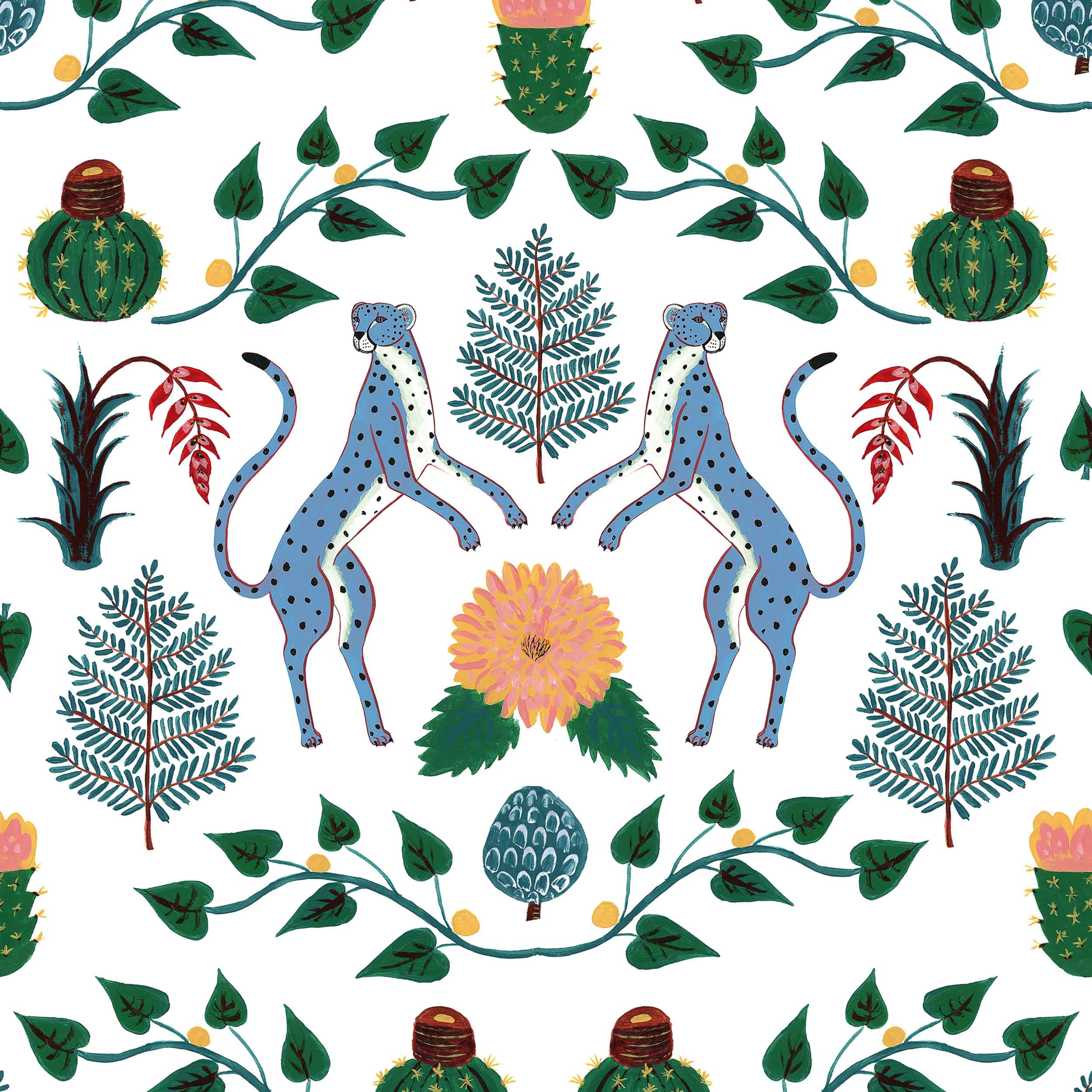 Cheetahs, Azul, Coordonne, 5mp / rola