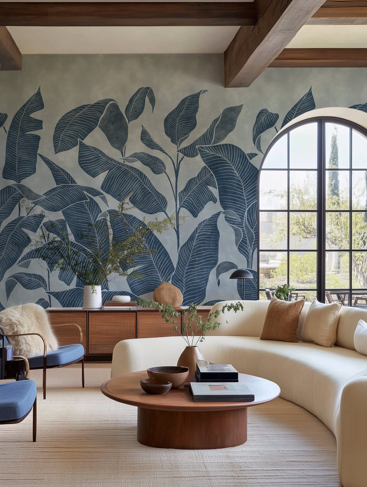 Tropical Breeze, Blue, Rebel Walls 3