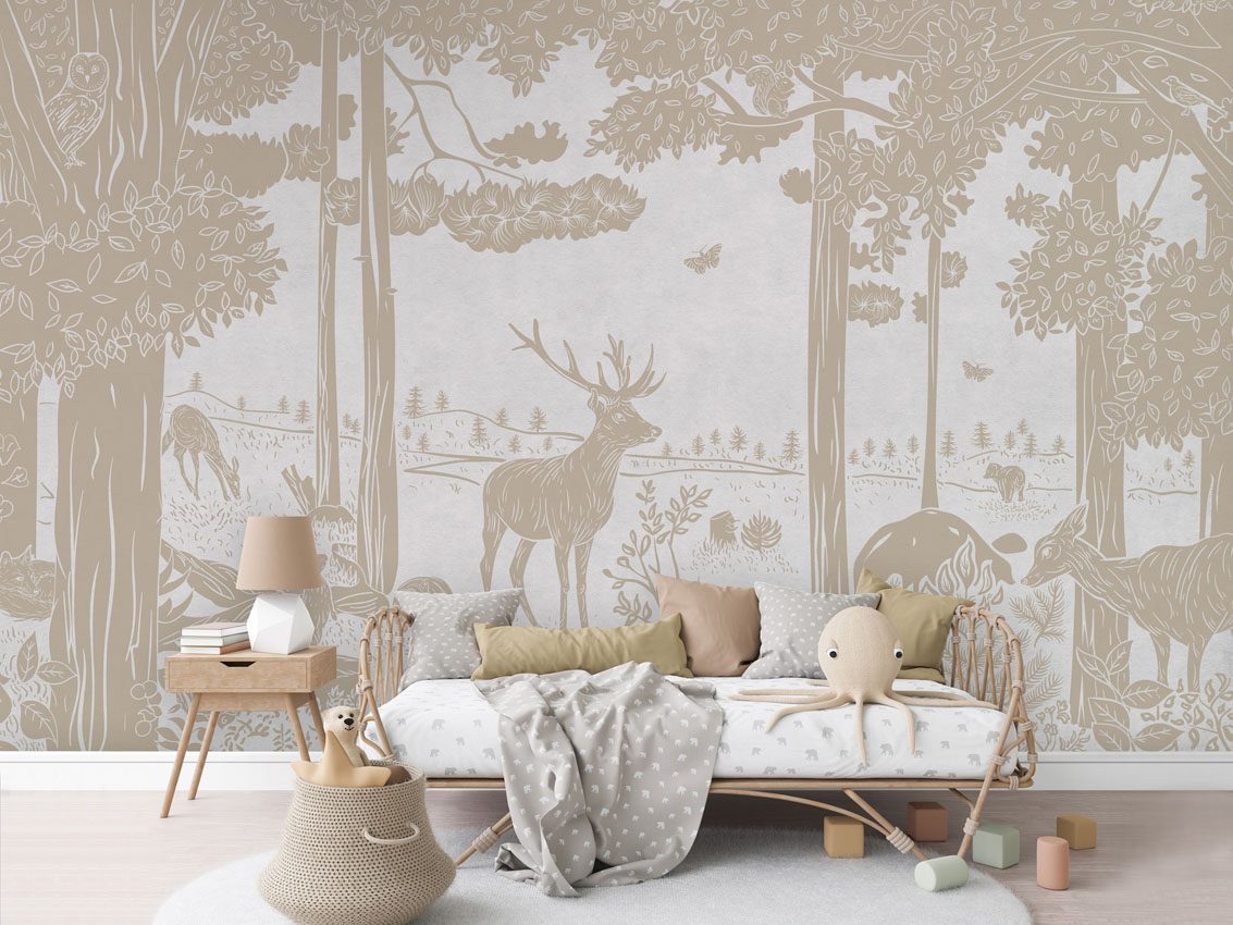 Monochrome Forest - White Vintage, Kikki Belle 3