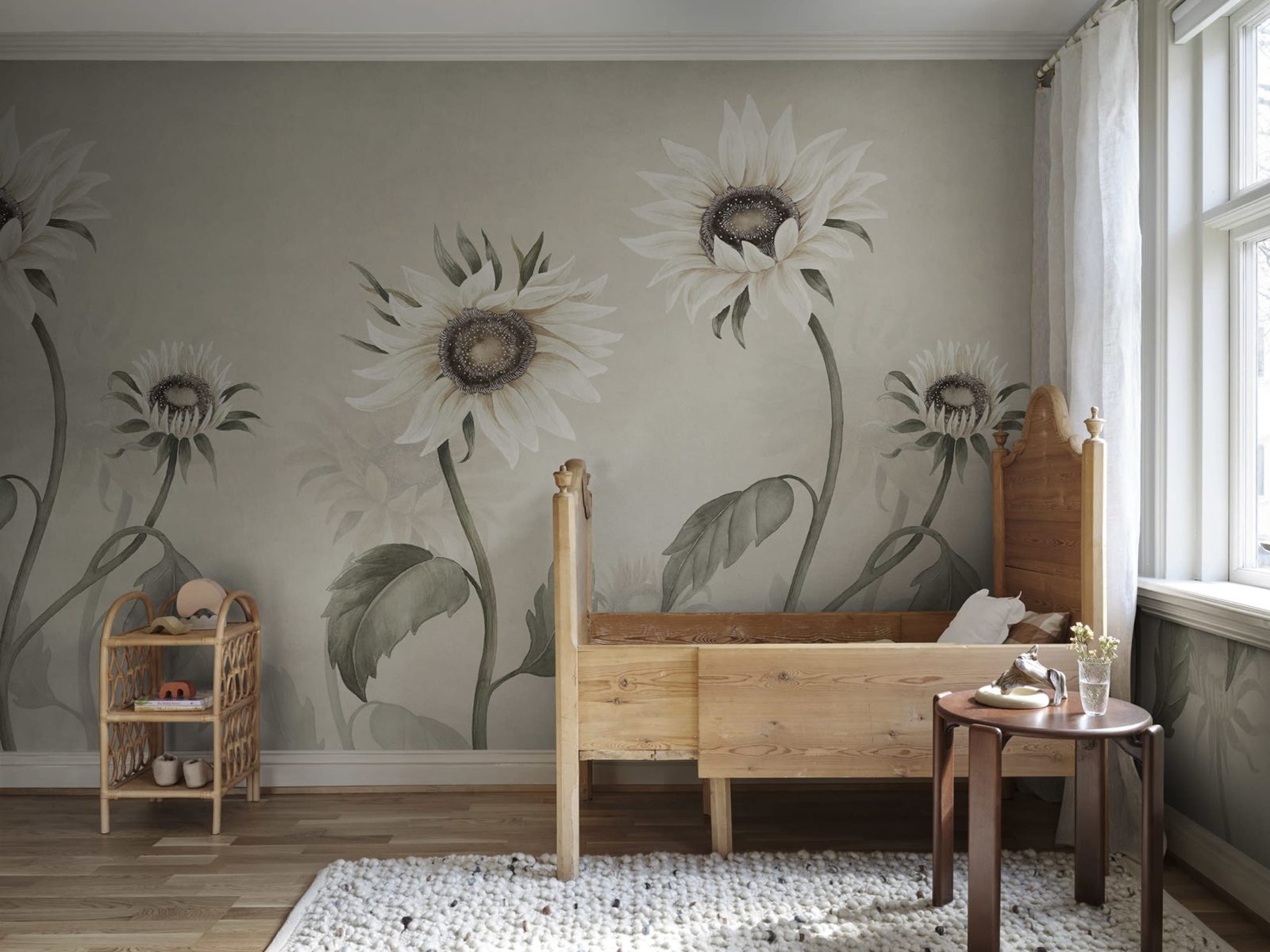 Sunflowers, White, Sandberg 4