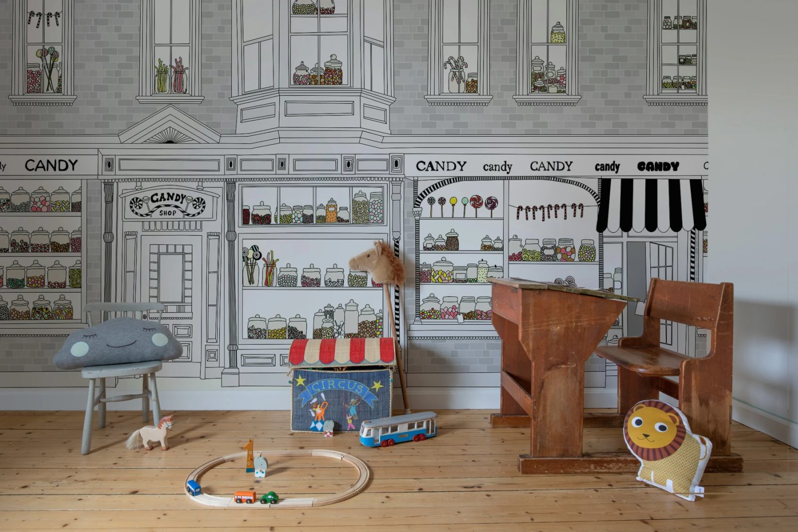 Candyshop, Gray, Rebel Walls 3