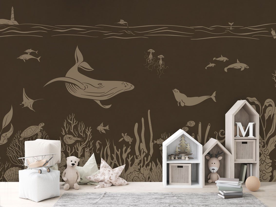 Monochrome Sea - Brown Vintage, Kikki Belle 3