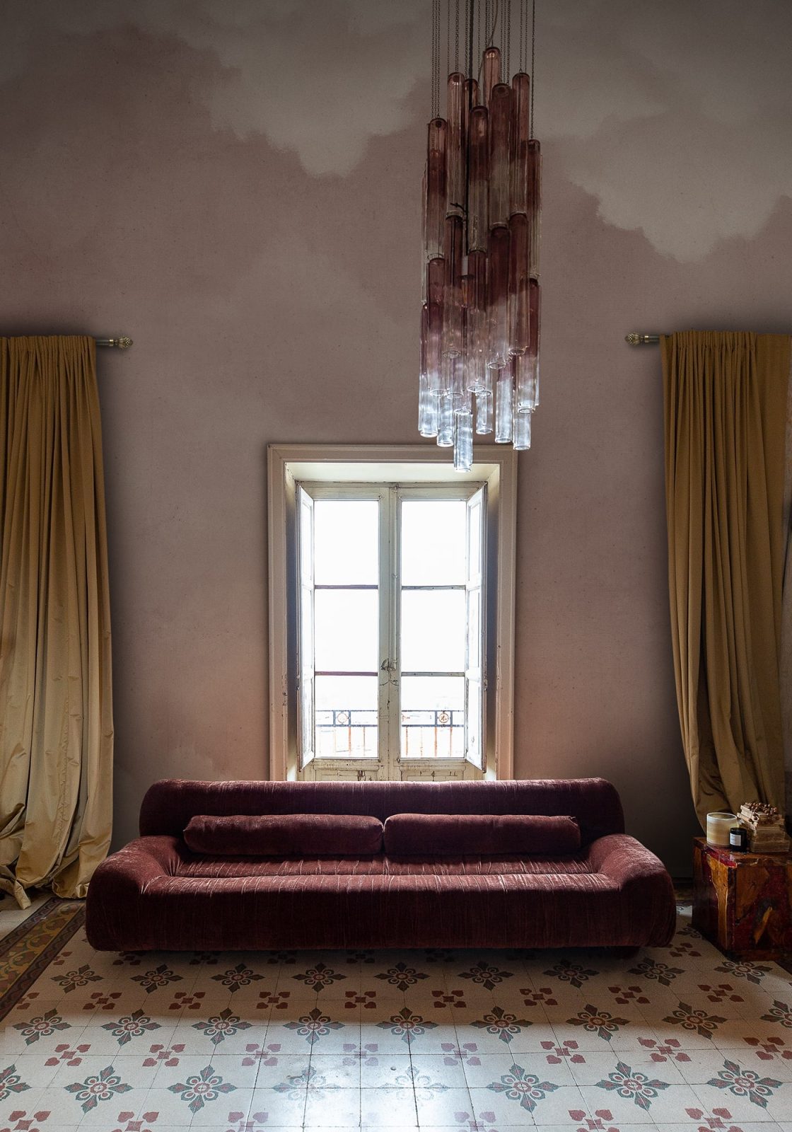 Sky of Clouds, Pink, Rebel Walls 3