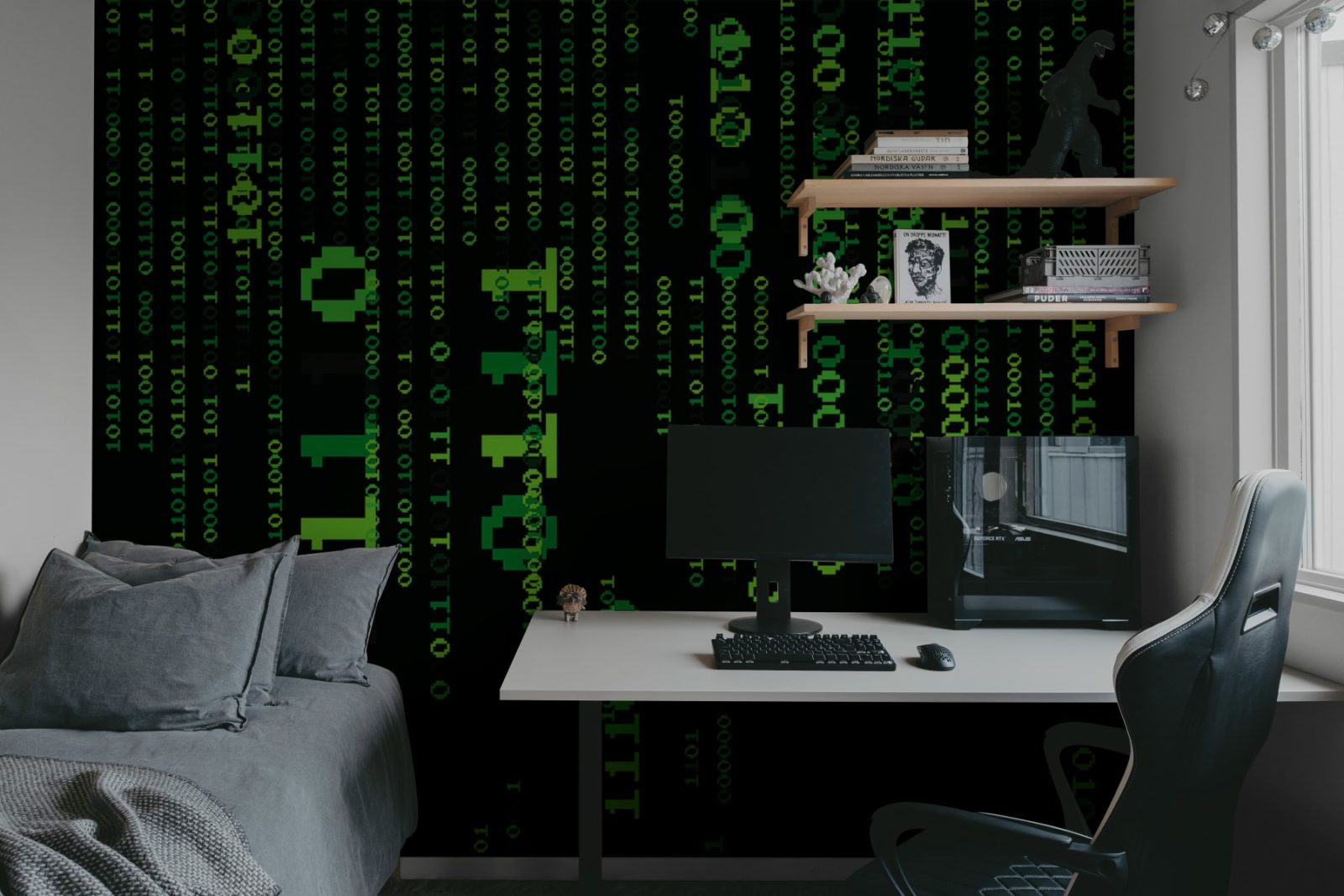 Code Drop, Green, Rebel Walls 3
