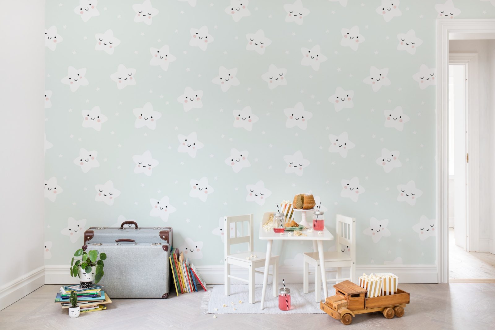 Cute Stars, Mint, Rebel Walls 2